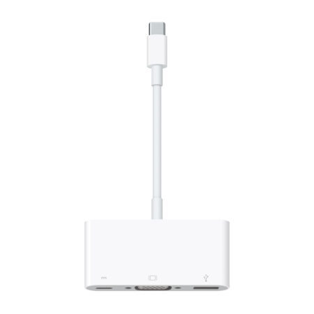 Adaptador Multipuertos USB Tipo C Apple Mj1L2Am/A – Color Blanco, Apple, Adaptadores