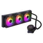 Enfriamiento Liquido Cooler Master Masterliquid 360L Core Argb, 3X1200Mm, Mlw-D36M-A18Pz-R1
