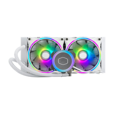 Enfriamiento Liquido Cooler Master Masterliquid Ml240 Illusion,White Edition, 2X120Mm, Mlx-D24M-A18Pw-R1