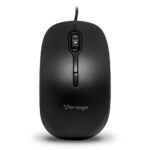 Mouse Vorago Mo-100 Optico/Alambrico/4 Bot/USB/200Dpi/Negro