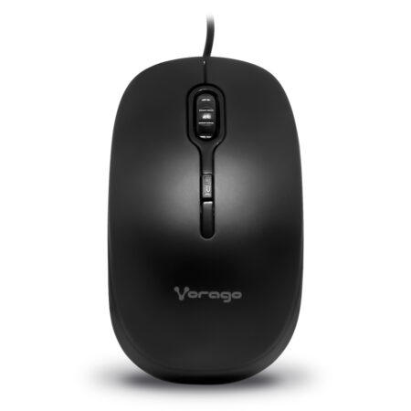 Mouse Vorago Mo-100 Optico/Alambrico/4 Bot/USB/200Dpi/Negro