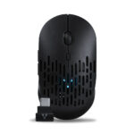 MOUSE INALAMBRICO VORAGO MO-208 BLUETOOTH, RECARGABLE, USB TIPO C, 2400DPI, NEGRO