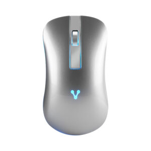 MOUSE INALAMBRICO VORAGO MO-305-SLIM-SL USB, LED RGB, PLATA
