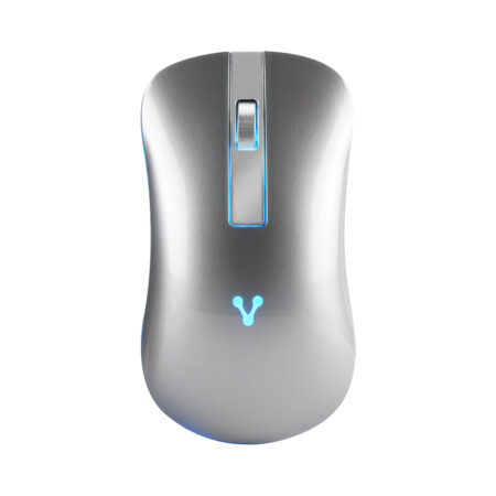 Mouse Inalambrico Vorago Mo-305-Slim-Sl USB, LED Rgb, Plata