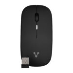 Mouse Inalambrico Vorago Mo-307 1600Dpi/4 Botones/Recargable/Color Negro