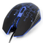 MOUSE GAMER ILUMINADO HASTA 3200 DPIS VORAGO MO-501