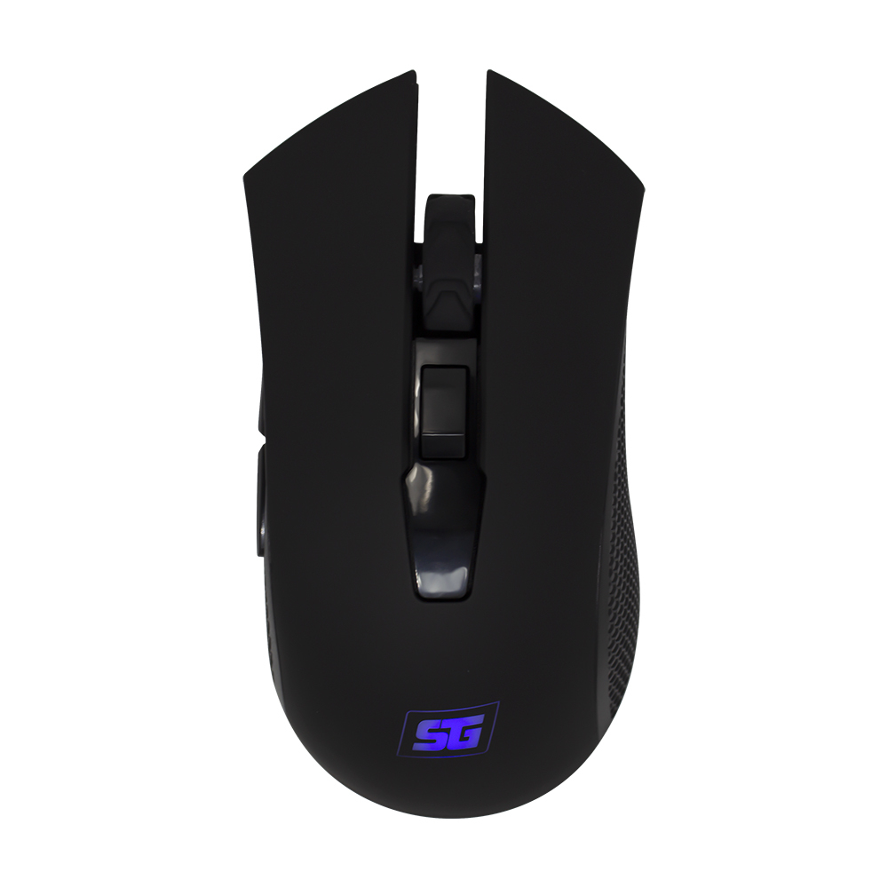 Mouse Gamer Inalambrico Vorago Mo-600 2400dpi/6 Botones/usb 2.0/color Negro