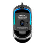 Mouse Game Factor Mog530-Bk - Carcasas Intercambiables, Pixart 3327, 12, 000 Dpi, Rgb, USB, Negro