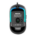 Mouse Game Factor Mog530-Bk - Carcasas Intercambiables, Pixart 3327, 12, 000 Dpi, Rgb, USB, Negro