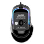 Mouse Game Factor Mog530-Bk - Carcasas Intercambiables, Pixart 3327, 12, 000 Dpi, Rgb, USB, Negro