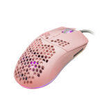 Mouse Game Factor Mog601 Gamer, Rgb, Color Rosa, USB, Mog601-Pk