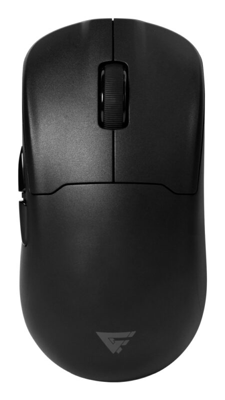 Mouse Game Factor Mow800 – Inalámbrico 2.4G+Bt, Pixart 3395 4K, 26, 000 Dpi, Base Rgb, Ultraligero, Negro