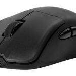 Mouse Game Factor Mow800 - Inalámbrico 2.4G+Bt, Pixart 3395 4K, 26, 000 Dpi, Base Rgb, Ultraligero, Negro
