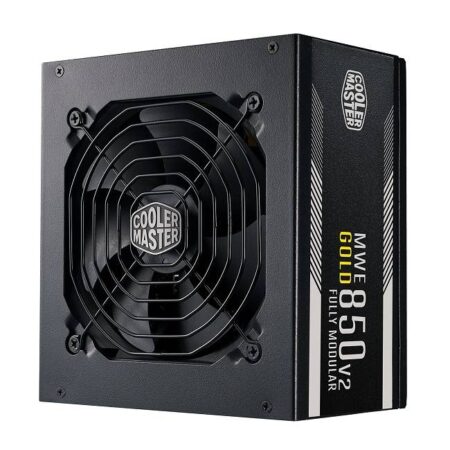 Fuente De Poder 850W V2 Cooler Master Mwe 80 Plus Gold , Full Modular , 24-Pines ATX, 120Mm, Mpe-8501-Afaag-U2