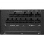 FUENTE DE PODER 1000W MSI MPG A1000G, 80 PLUS GOLD, 20+4 PIN ATX, 135MM, COLOR NEGRO