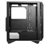 GABINETE MSI MPG GUNGNIR 111R BLACK/MID TOWER/3X VENTILADORES ARGB/CRISTAL TEMPLADO/SIN FUENTE