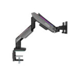 Soporte Para Monitor 17-35" MSI Mpg Mt201Dr Doble, Hasta 20Kg, Rgb, Negro-Gris