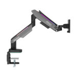 Soporte Para Monitor 17-49" MSI Mpg Mt201R Rgb, Hasta 20Kg, Negro Mate/Gris