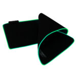 Mousepad Gamer Factor Mpg500 Xl Rgb 80X30Cm Color Negro