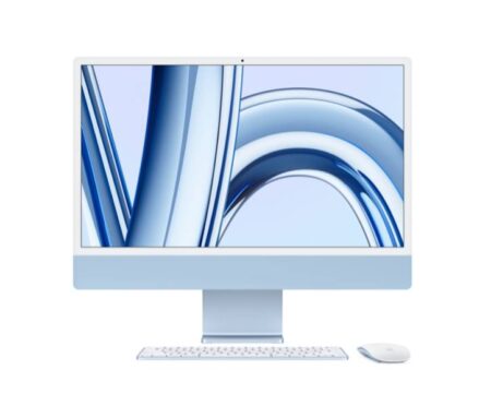 Imac Retina 24 512Gb M3 Azul Mqrr3E/A –