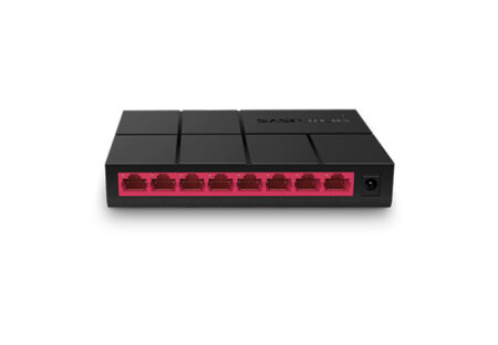 Switch De Escritorio Mercusys. 8 Puertos Gigabit Color Negro
