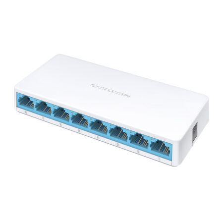 Switch Mercusys Ms108 De 8 Puertos Diseño Compacto Y Fácil Instalación Para Uso En Escritorio –