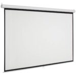 Pantalla De Proyección De Pared Manual Msc-246 - Multimedia Screen, 2.46X2.46M. 137 Pulgadas Diagonales.