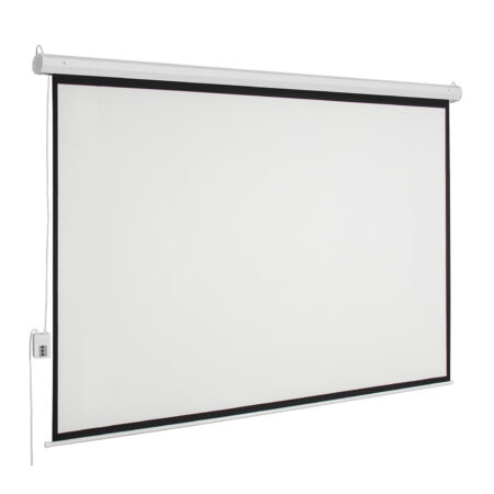 Pantalla De Proyección Eléctrica De Colgar Multimedia Screens Mse-229 – 150 Pulgadas, Eléctrica