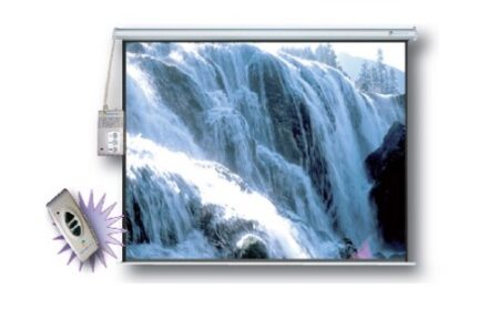Pantalla Multimedia Screen Mse-244 Blanco 136″ 2.44X2.44M