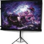 Pantalla De Proyección Multimedia Screens Mst213, 120 Pulgadas, Tripié, Color Blanco