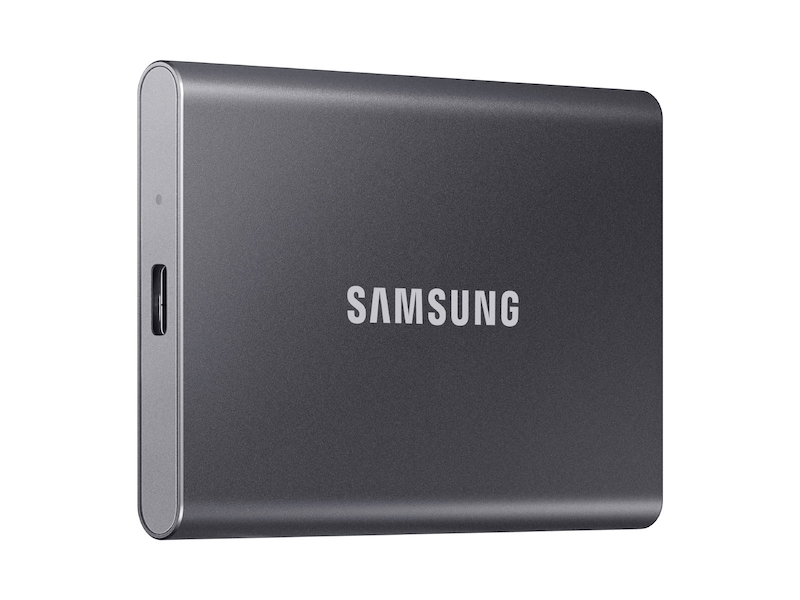 U. ESTADO SOLIDO EXTERNO 1TB SAMSUNG MU-PC1T0T/AM T7 USB 3.2, PCIE NVME, GRIS