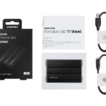 U. Estado Solido Externo 2Tb Samsung Mu-Pe2T0S/Am T7 Shield USB-C 3.2, PCIE NVMe, Negro