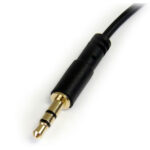 Cable Delgado 91Cm Audio Mini Jack 3.5Mm Angulo Derecho Macho .