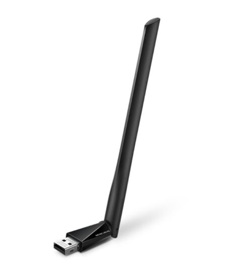 T/Red Inalambrica USB 2.0 Mercusys Mu6H Banda Dual, Antena De 5Dbi