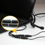Adaptador Mini Jack 3.5Mm A 2 Conectores Audio-H, Startech Muyhsmff