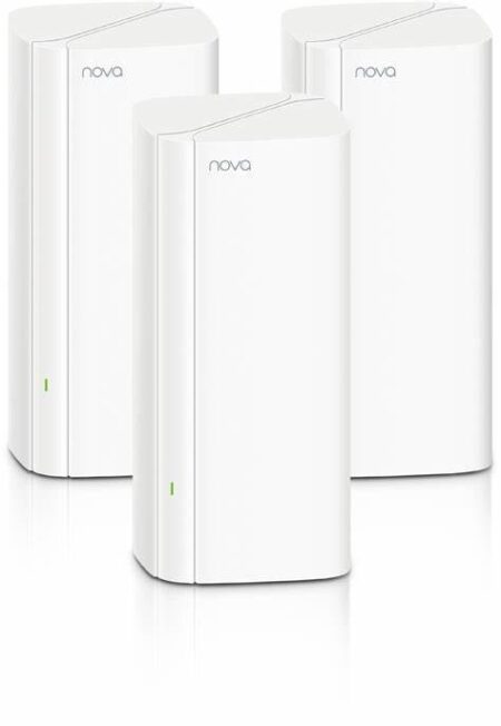 Sistema WiFi 6 En Malla Tenda Mx12-3 Ghz/De Doble Banda/La Velocidad Simultanea Es De Hasta 3000Mbps/Broadcom Quadcore De 1.7Ghz