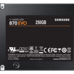 U. Estado Solido 250Gb Samsung 870 Evo SATA Iii, 2.5", Mz-77E250B/Am