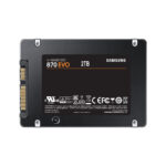 U. Estado Solido 2Tb Samsung Mz-77E2T0E 870 Evo SATA Iii, 2.5", Negro