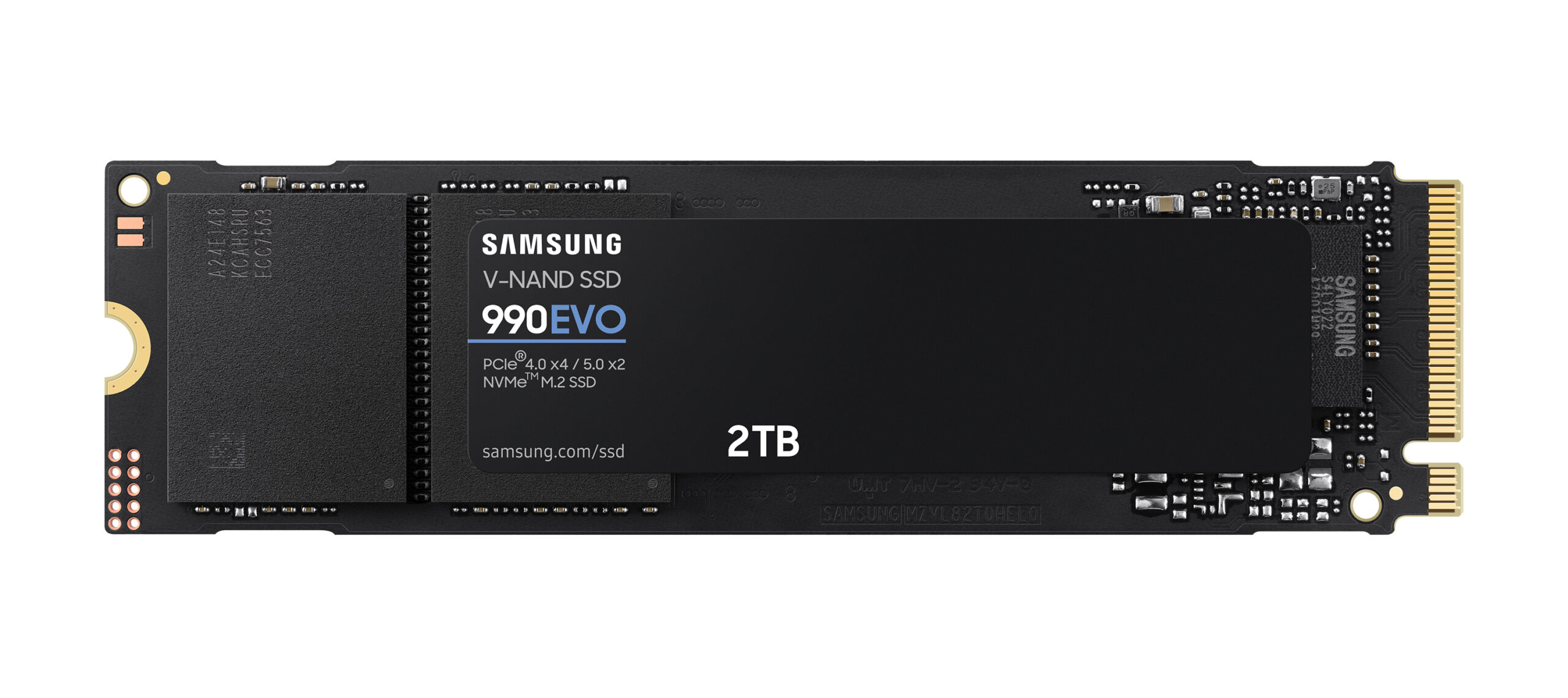 U. ESTADO SOLIDO SSD M.2 2TB SAMSUNG 990 EVO/PCI EXPRESS 4.0/ESCRITURA 4200MB/S/LECTURA 5000MB/S/MZ-V9E2T0B/AM