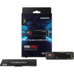 U. Estado Solido SSD M.2 1Tb Samsung 990 Pro/PCI Express 4.0/Escritura 6900Mb/S/Lectura 7450Mb/S/Mz-V9P1T0B/Am