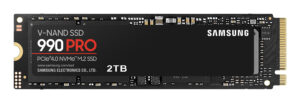 U. ESTADO SOLIDO M.2 2TB SAMSUNG 990 PRO NVME PCI EXPRESS 4.0, MZ-V9P2T0B/AM