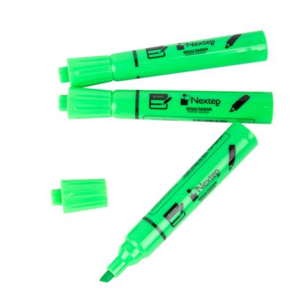 Caja C/12 Piezas Marcador Nextep Resaltador/Color Verde/Ne-079V