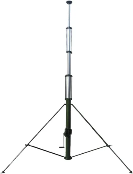 Mastil Telescopico Retraible Manual 12 Metros Con Accesorios/Incluye Tripie/Telemastm12