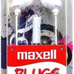 Auricular Alambrico C/Microfono Maxell Wr-360/9 Mm/Jack 3.5Mm/1.2 M/Color Gris/Amarillo/Mxh-Ie100C