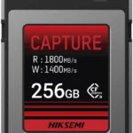 Memoria Cfexpress 256Gb Tipo B Hiksemi Hs-Cfe-E300/256G Clase 10, Para Camaras De Fotografia Y Video