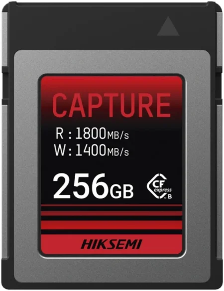 Memoria Cfexpress 256Gb Tipo B Hiksemi Hs-Cfe-E300/256G Clase 10, Para Camaras De Fotografia Y Video