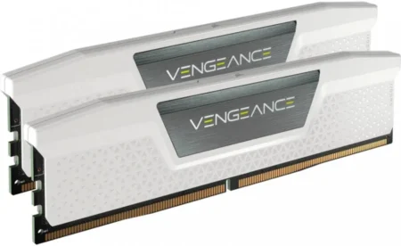 Memoria DDR5 32Gb 6400Mhz Corsair Vengeance Rgb Cmh32Gx5M2B6400C36W (2X16Gb), Color Blanco, Non-ECC, Cl36, Xmp