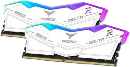 MEMORIA DDR5 32GB 5600MHZ TEAMGROUP DELTA TUF GAMING ALLIANCE FF5D532G5600HC36BDC01 (2X16GB), RGB, COLOR NEGRO, ECC, CL36, XMP