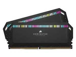 MEMORIA DDR5 64GB 5600MHZ CORSAIR DOMINATOR PLATINUM RGB CMT64GX5M2B5600C40 (2X32GB), CL40, XMP