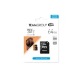 Memoria Microsdxc 64Gb Flash Go Teamgroup Tgusdx64Gu303, Uhs-I Clase 10, Con Adaptador